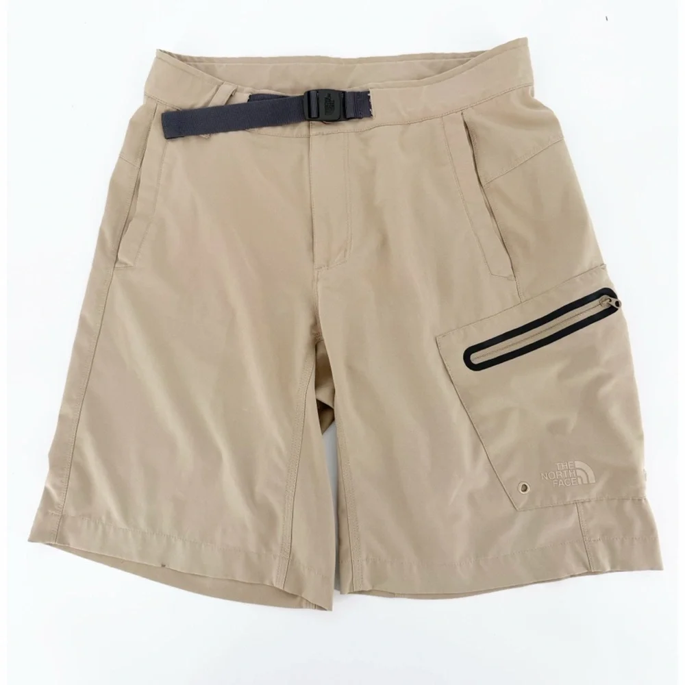 The North Face Shorts Nylon Belt Size 30 Tan